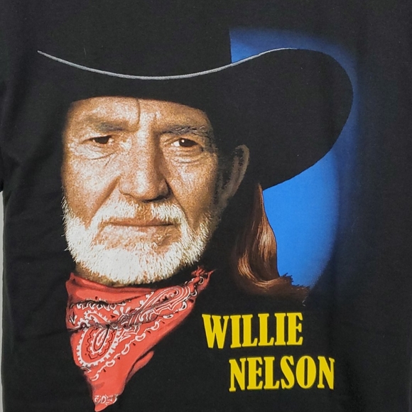 Willie Nelson Concert Winter Tour 2017 t-shirt - Picture 2 of 5